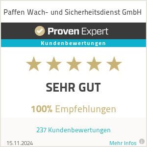 Positive Bewertungen bei Proven Expert